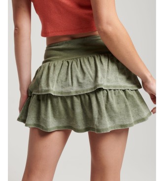Superdry Green 90's miniskirt