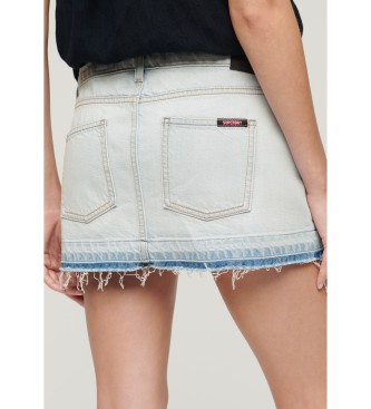 Superdry Minikjol i bl denim