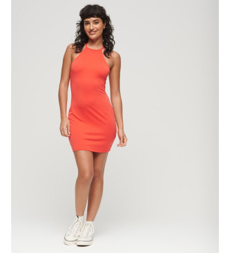 Superdry Olympische mini-jurk oranje