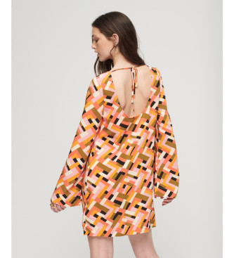 Superdry Multicolour printed mini-dress