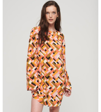 Superdry Mini-robe imprime multicolore