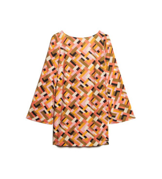 Superdry Multicolour printed mini-dress