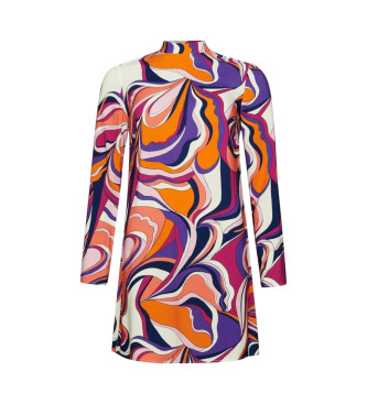 Superdry Mini-robe imprime multicolore  manches longues
