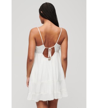 Superdry Beach mini-dress with white straps