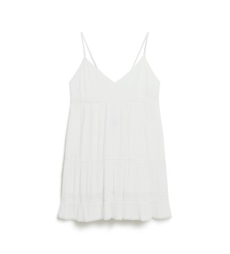 Superdry Beach mini-dress with white straps