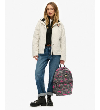 Superdry Zaino classico con toppa Montana, grigio