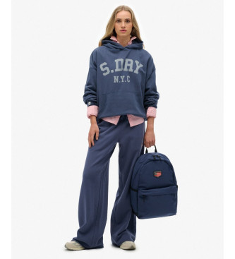Superdry Zaino classico con toppa blu Montana