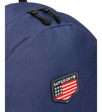 Superdry Zaino classico con toppa blu Montana