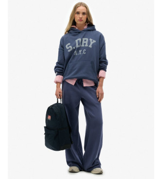 Superdry Rygs�k med lapper Classic Montana navy