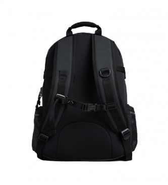 Superdry Canvas backpack with black Mountain graphic