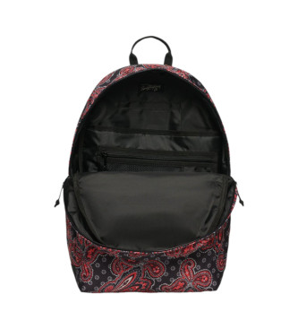 Superdry Mochila estampada Montana rojo