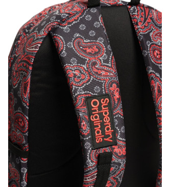 Superdry Mochila Montana com estampado vermelho