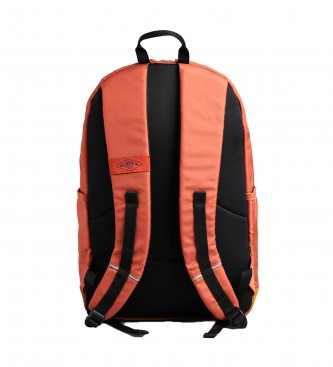 Superdry Vintage backpack with embroidered micro logo Montana orange