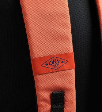 Superdry Vintage Rucksack mit gesticktem Mikro-Logo Montana orange