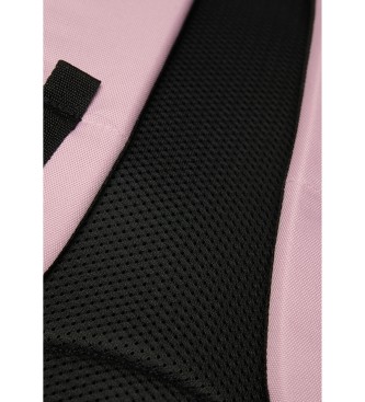 Superdry Backpack with patches Classic Montana pink
