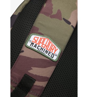 Superdry Nahrbtnik z našitki Classic Montana green