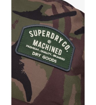 Superdry Nahrbtnik z našitki Classic Montana green