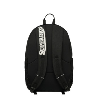 Superdry Montana patched backpack black