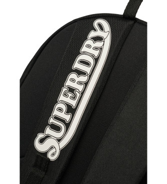 Superdry Montana patched backpack black