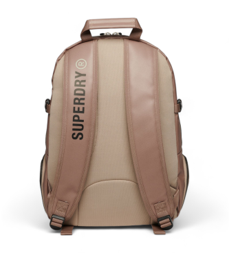 Superdry Grnlich brauner Segeltuch-Rucksack