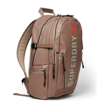 Superdry Grnlich brauner Segeltuch-Rucksack