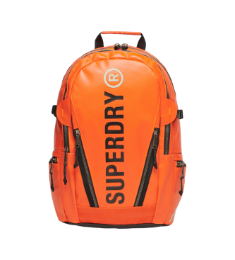 Superdry Orange Leinwand Rucksack