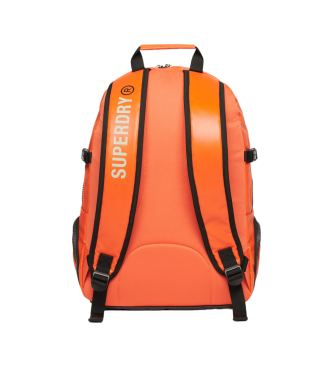 Superdry Orange canvas backpack