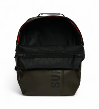 Superdry Canvas backpack 35 litres capacity green