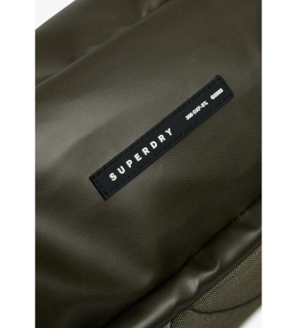 Superdry Canvas backpack 35 litres capacity green