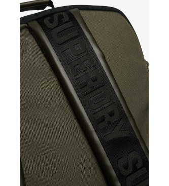 Superdry Canvas backpack 35 litres capacity green