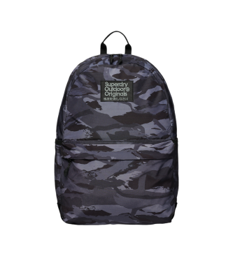 Superdry Ryggsck med Montana-tryck marinbl