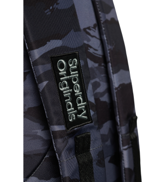 Superdry Ryggsck med Montana-tryck marinbl