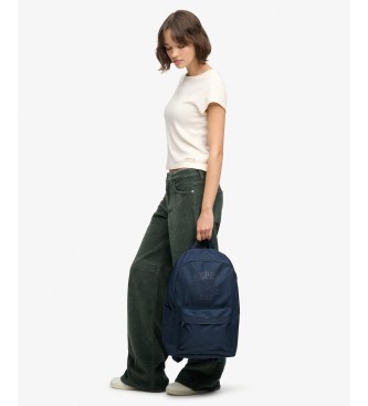 Superdry Rugzak Heritage marineblauw