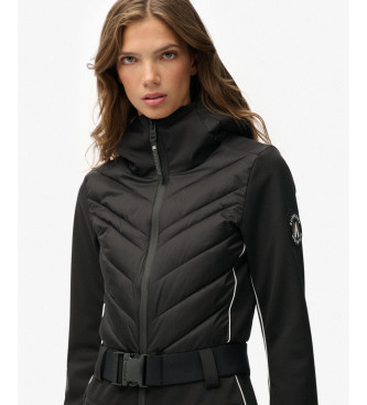 Superdry Overall Luxe Ski svart