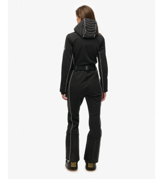 Superdry Overall Luxe Ski svart