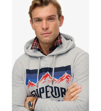 Superdry Mountain Relaxed sweat-shirt gris