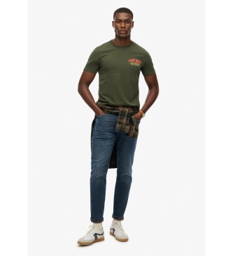 Superdry Berg Relaxed T-shirt groen