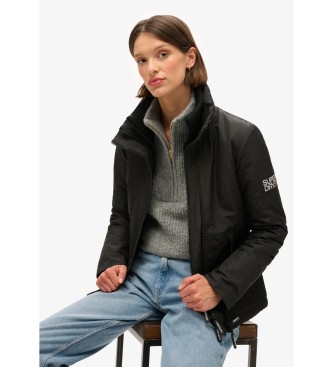 Superdry Chaqueta Windbraker negro