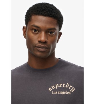Superdry Neo Trad Tattoo Los T-shirt Grijs