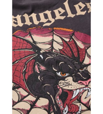 Superdry Neo Trad Tattoo Los T-shirt Grijs