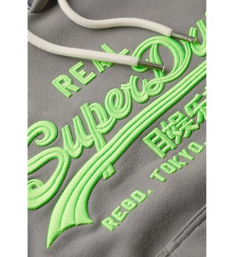 Superdry Bluza Neon Vl szary