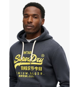 Superdry Sweatshirt Neon Vl Grafisch navy