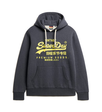 Superdry Sweatshirt Neon Vl Grafisch navy