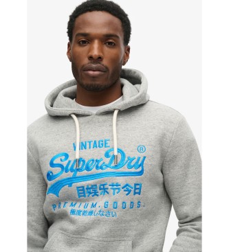 Superdry Sweatshirt Neon Vl Graphic grey