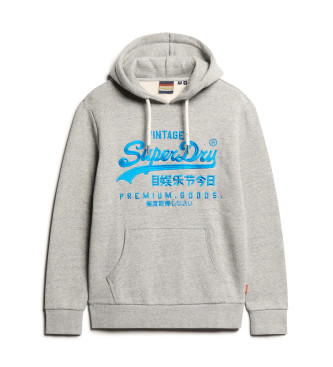 Superdry Sweatshirt Neon Vl Graphic grey