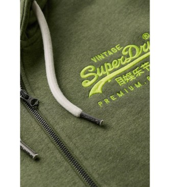 Superdry Bluza Neon Vl Graphic green