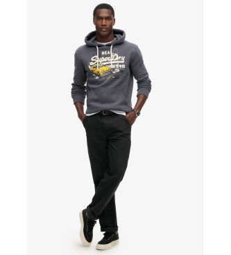 Superdry Sweatshirt New York Vl Graphic grey