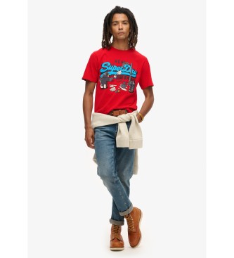 Superdry New York rd grafisk T-shirt