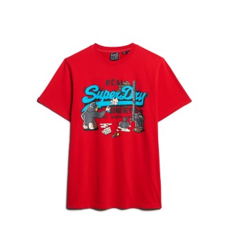 Superdry New York rd grafisk T-shirt