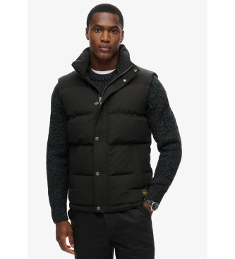 Superdry Gilet zonder kap Everest zwart